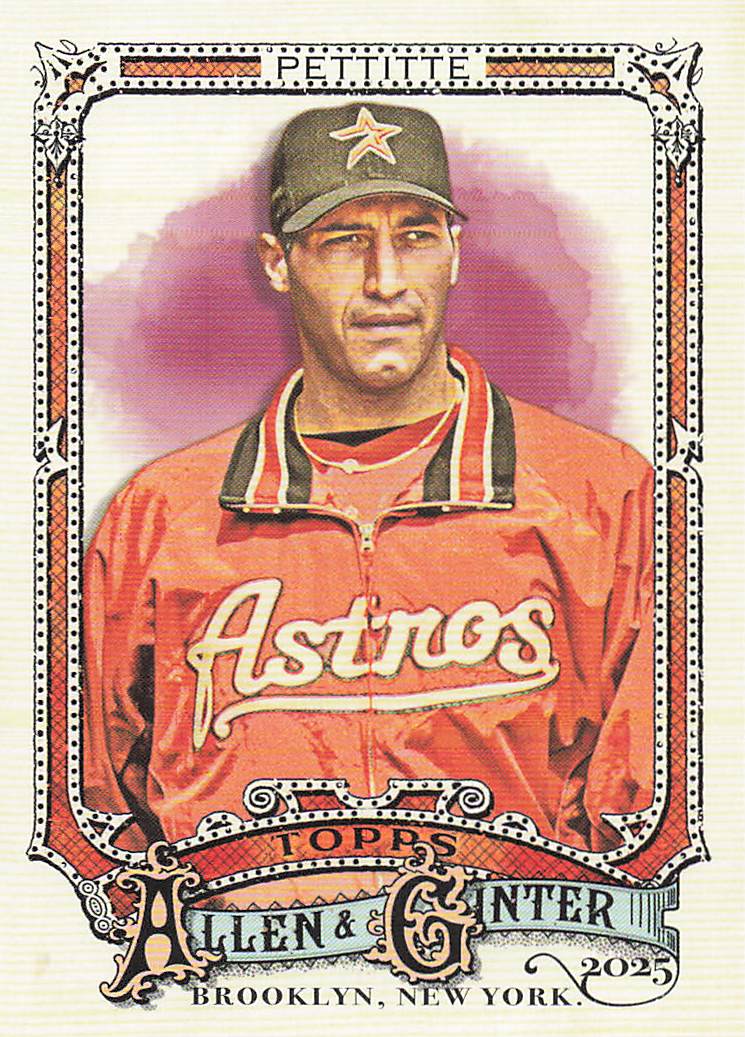 2025 Topps Allen & Ginter Baseball Andy Pettitte #185