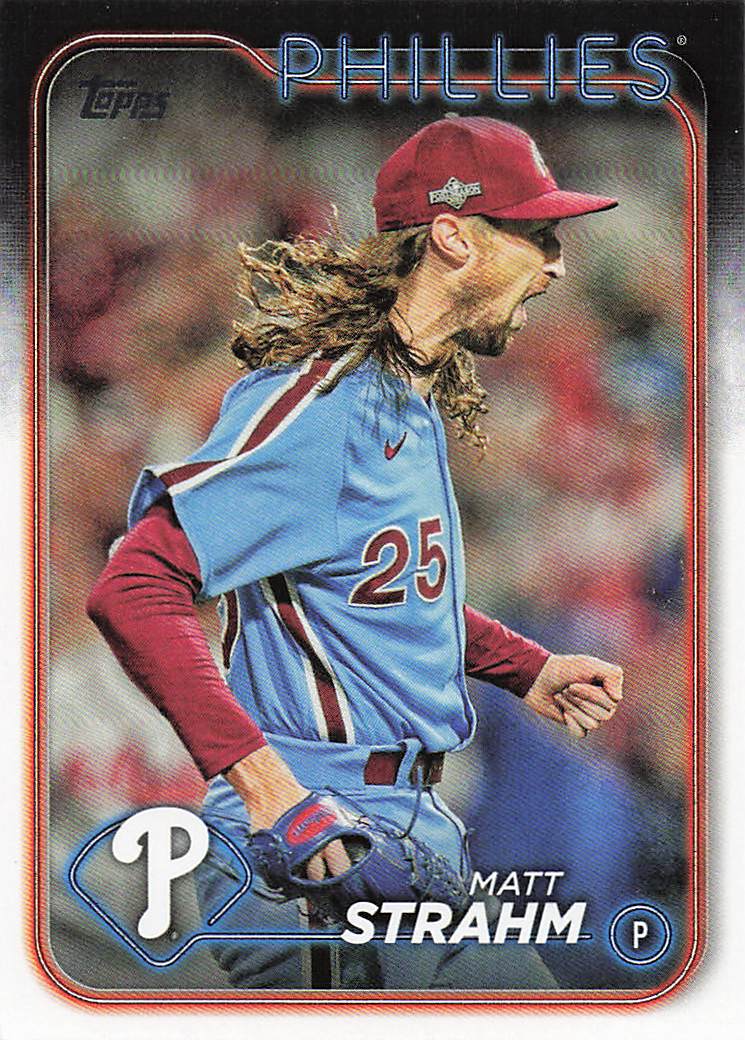 2024 Topps Baseball Matt Strahm #528