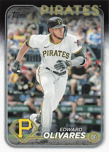 2024 Topps Baseball Edward Olivares #527