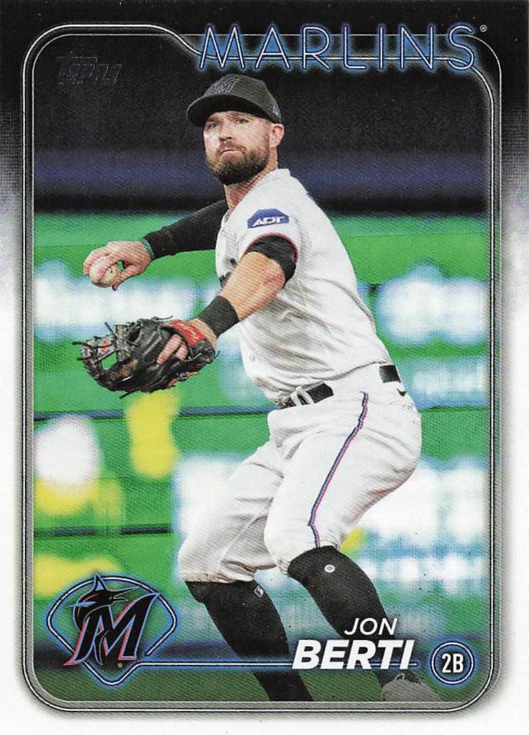 2024 Topps Baseball Jon Berti #524