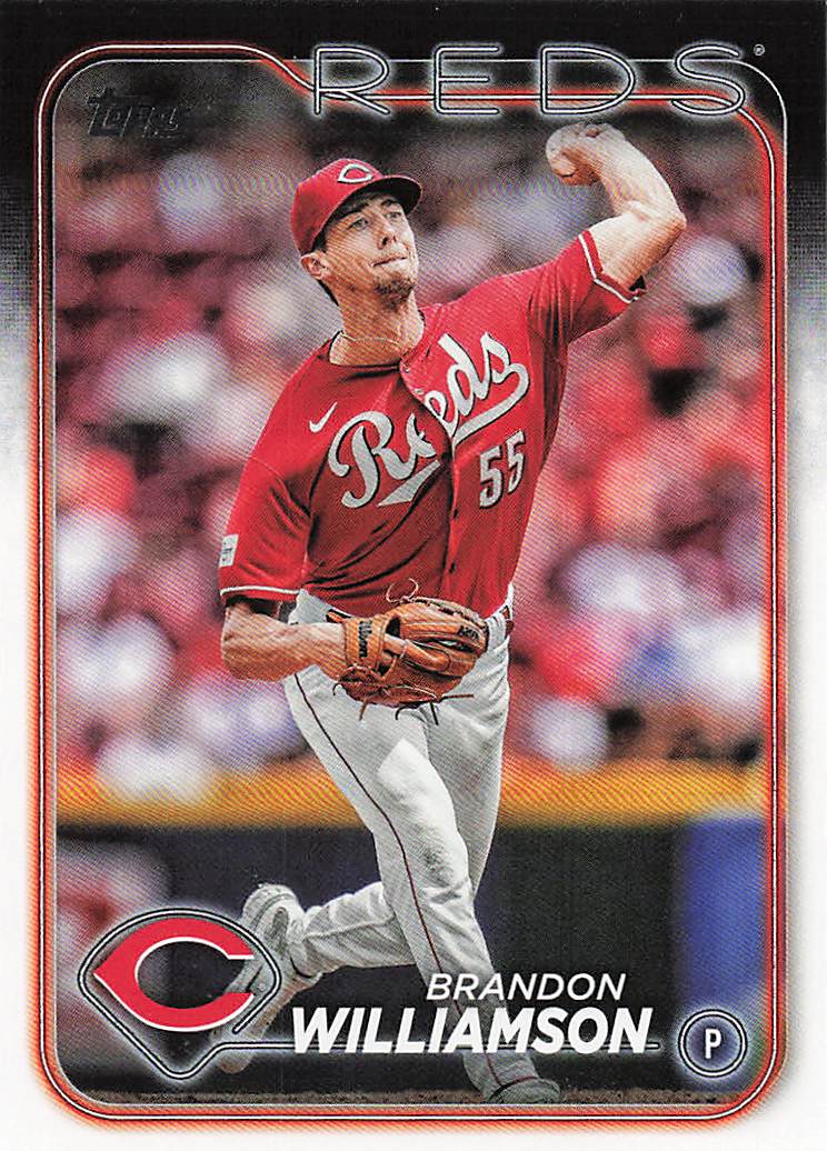 2024 Topps Baseball Brandon Williamson #522