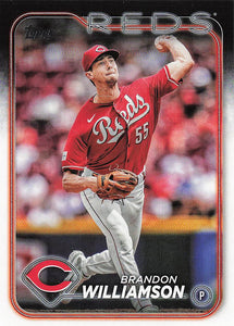 2024 Topps Baseball Brandon Williamson #522