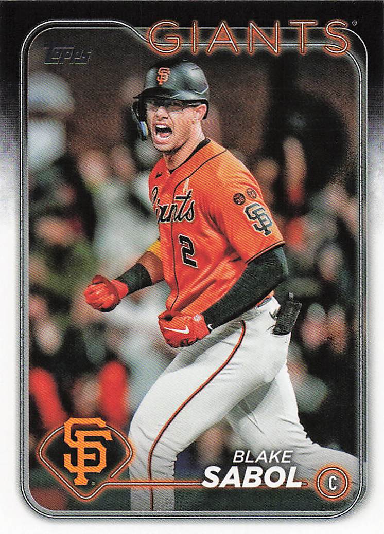 2024 Topps Baseball Blake Sabol #521