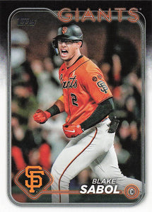 2024 Topps Baseball Blake Sabol #521