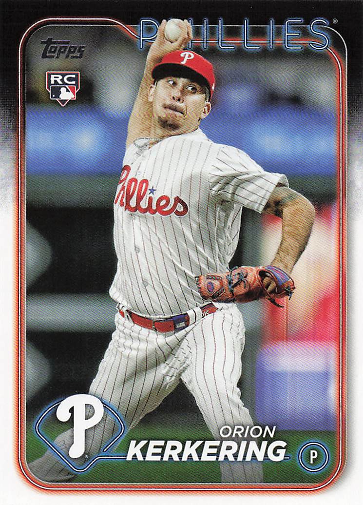 2024 Topps Baseball Orion Kerkering #520 Rookie