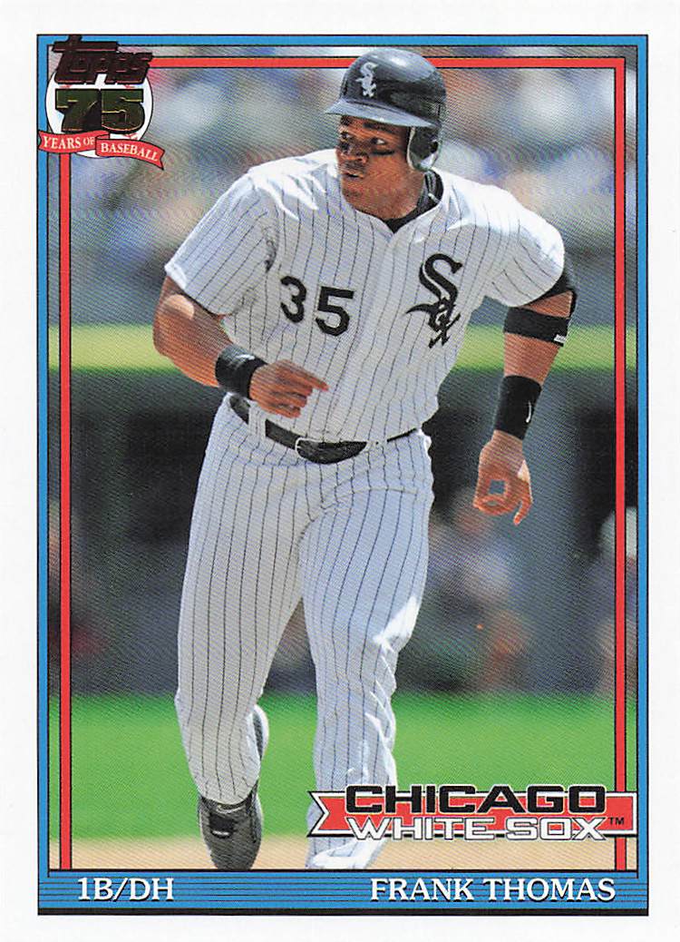 2026 Topps 1991 Topps Baseball 35th Anniversary Frank Thomas #T91-31