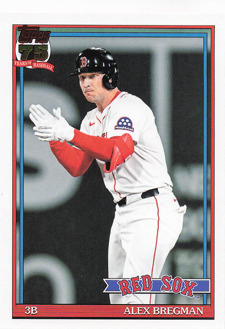 2026 Topps 1991 Topps Baseball 35th Anniversary Alex Bregman #T91-70
