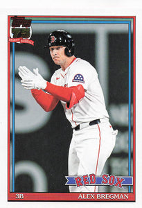 2026 Topps 1991 Topps Baseball 35th Anniversary Alex Bregman #T91-70