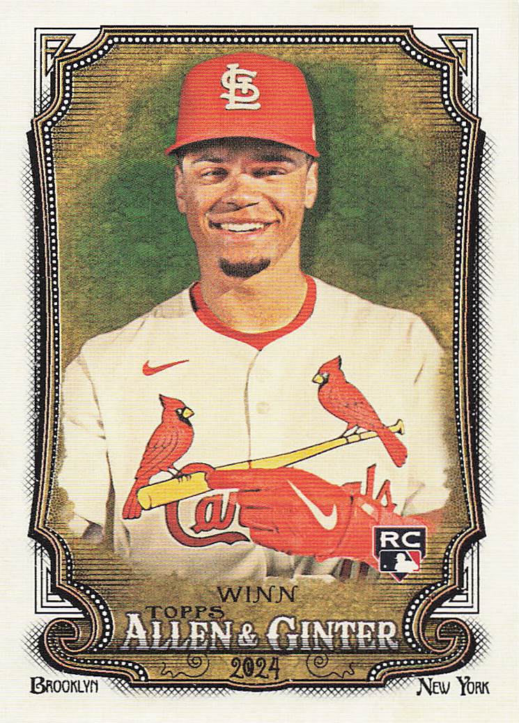 2024 Topps Allen & Ginter Baseball Masyn Winn #24 Rookie