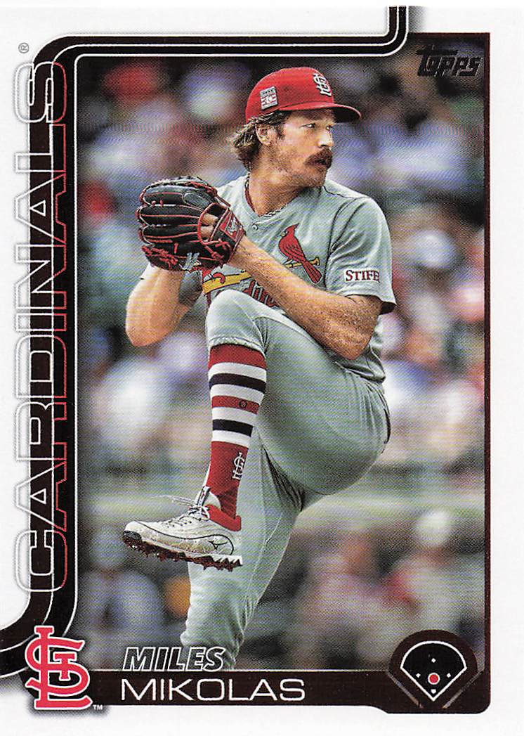 2025 Topps Baseball Miles Mikolas #137