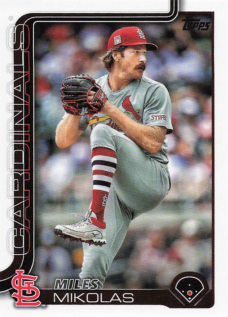 2025 Topps Baseball Miles Mikolas #137