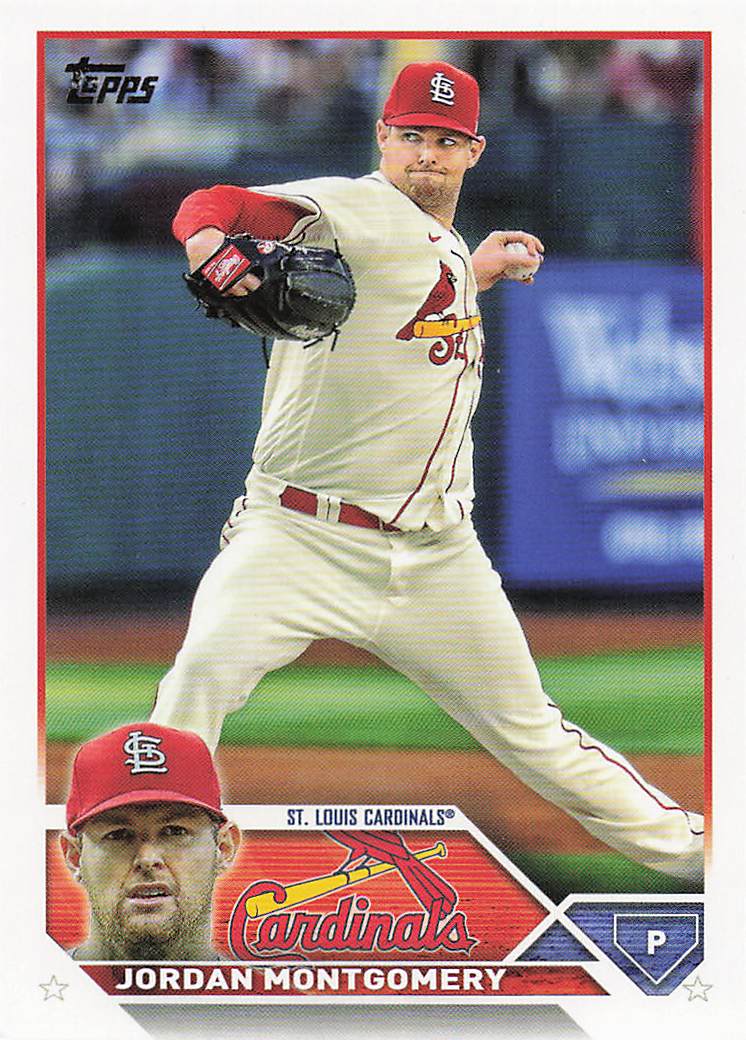 2023 Topps Baseball Jordan Montgomery #32