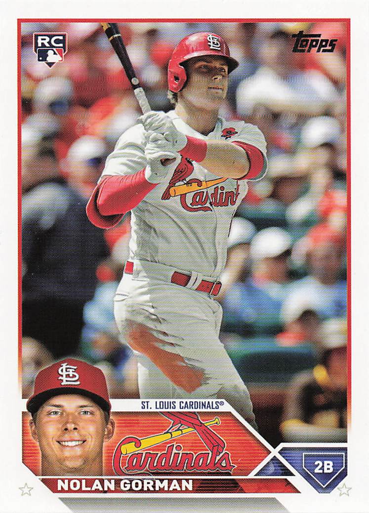 2023 Topps Baseball Nolan Gorman #16 Rookie