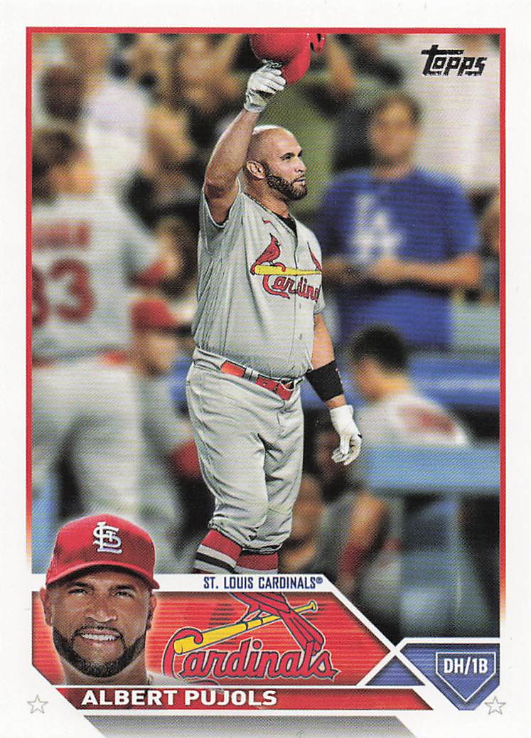 2023 Topps Baseball Albert Pujols #5