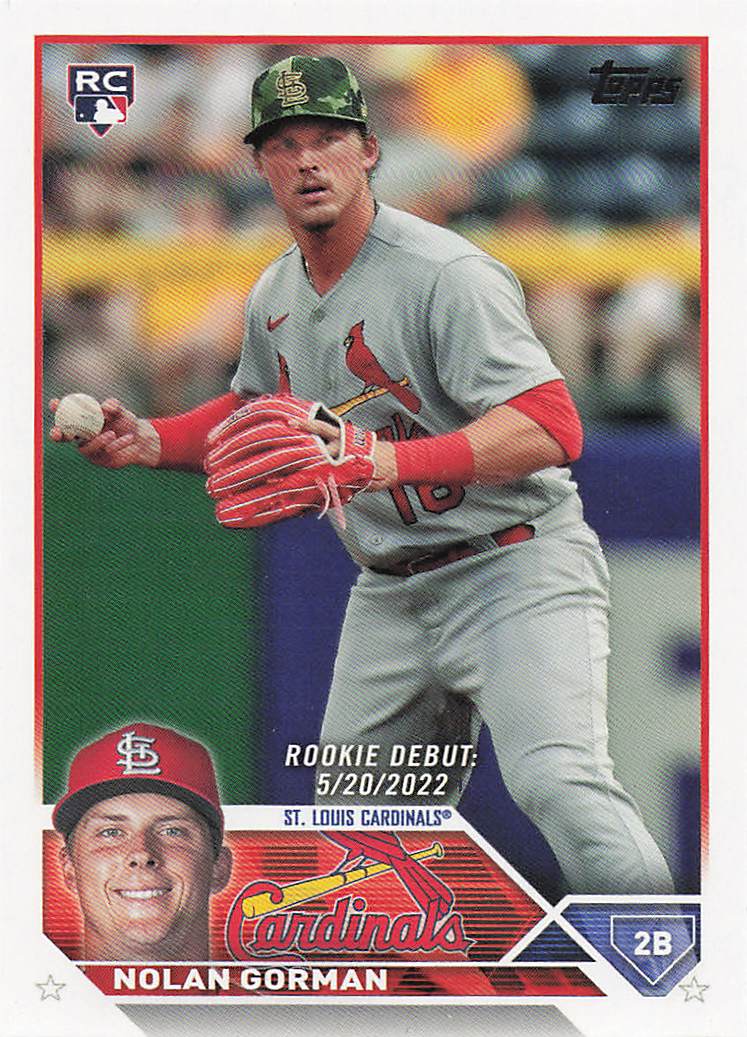 2023 Topps Update Baseball Nolan Gorman #US212