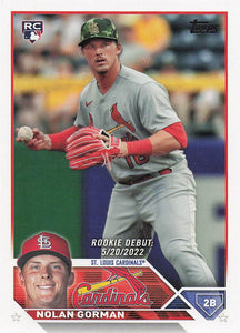 2023 Topps Update Baseball Nolan Gorman #US212