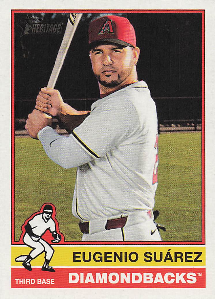 2025 Topps Heritage Baseball Eugenio Suárez #223
