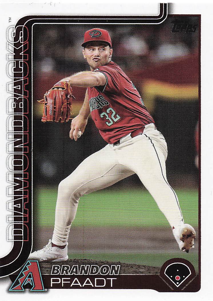 2025 Topps Baseball Brandon Pfaadt #182