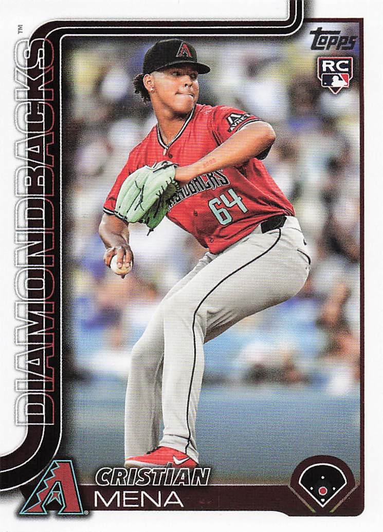 2025 Topps Baseball Cristian Mena #120 Rookie