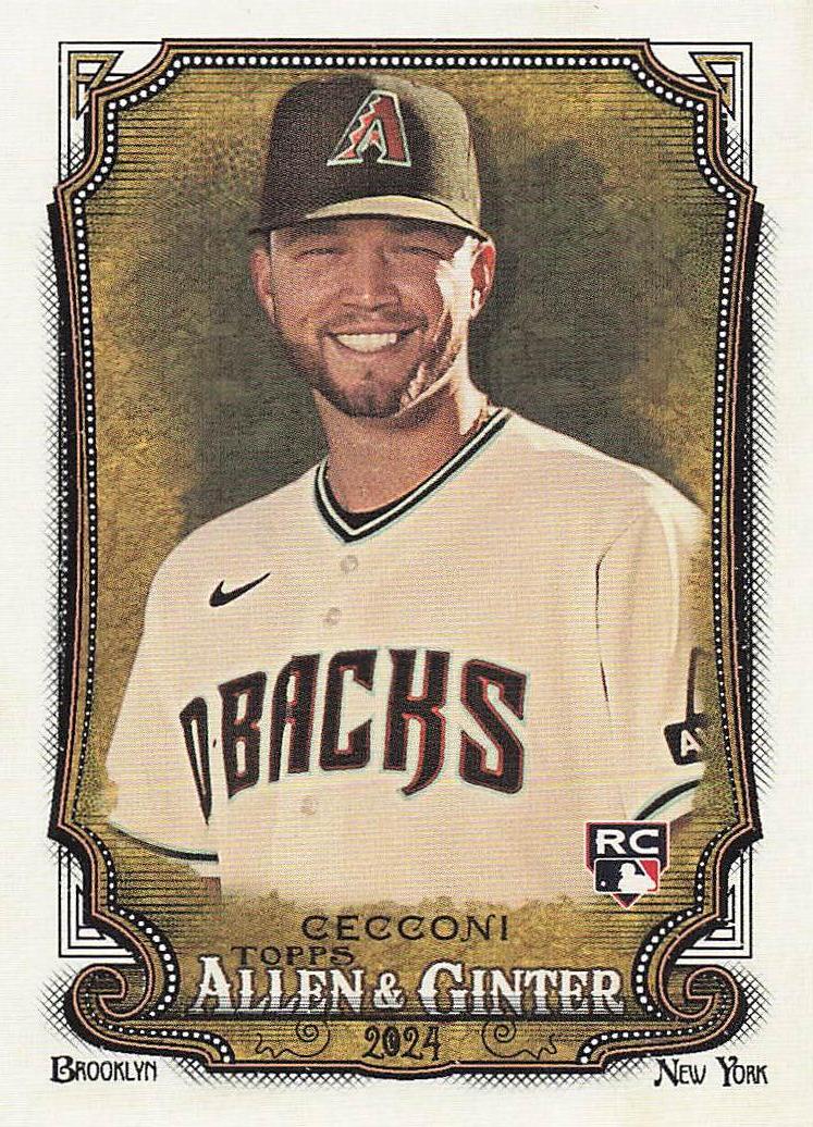 2024 Topps Allen & Ginter Baseball Slade Cecconi #58 Rookie