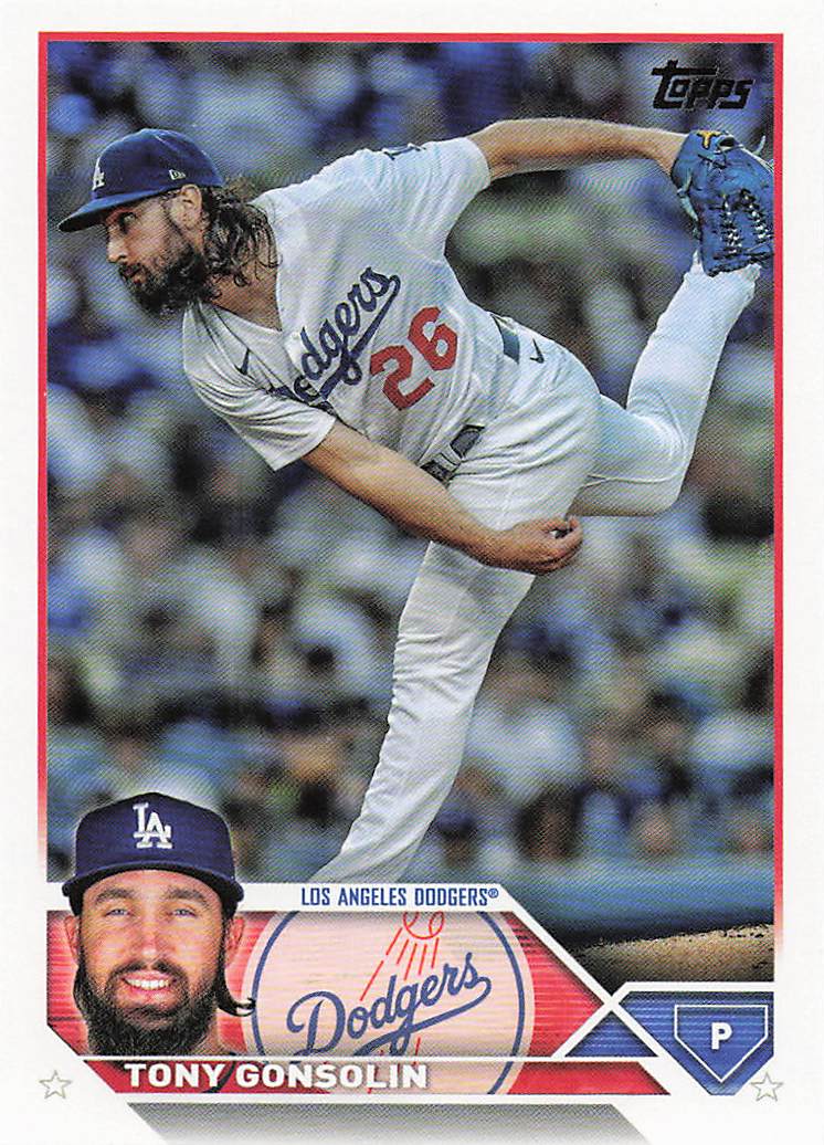 2023 Topps Baseball Tony Gonsolin #202