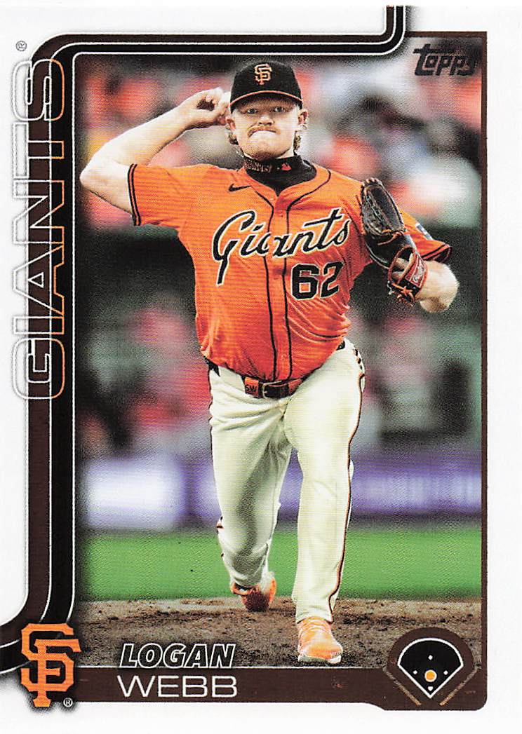 2025 Topps Baseball Logan Webb #242