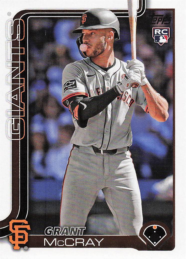 2025 Topps Baseball Grant McCray #213 Rookie