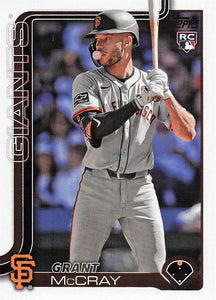 2025 Topps Baseball Grant McCray #213 Rookie