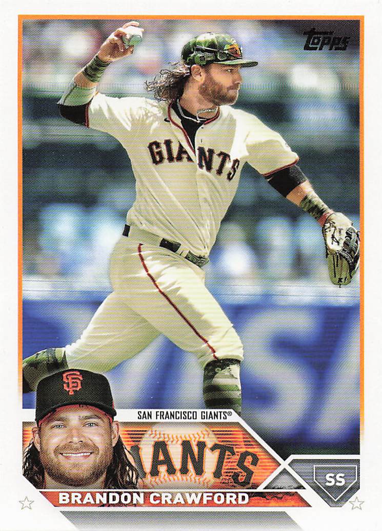 2023 Topps Baseball Brandon Crawford #66