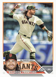 2023 Topps Baseball Brandon Crawford #66