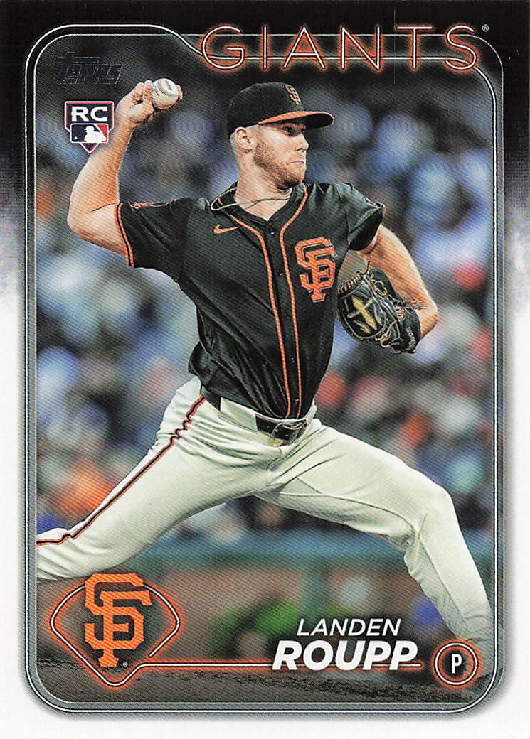 2024 Topps Update Baseball Landen Roupp #US186 Rookie