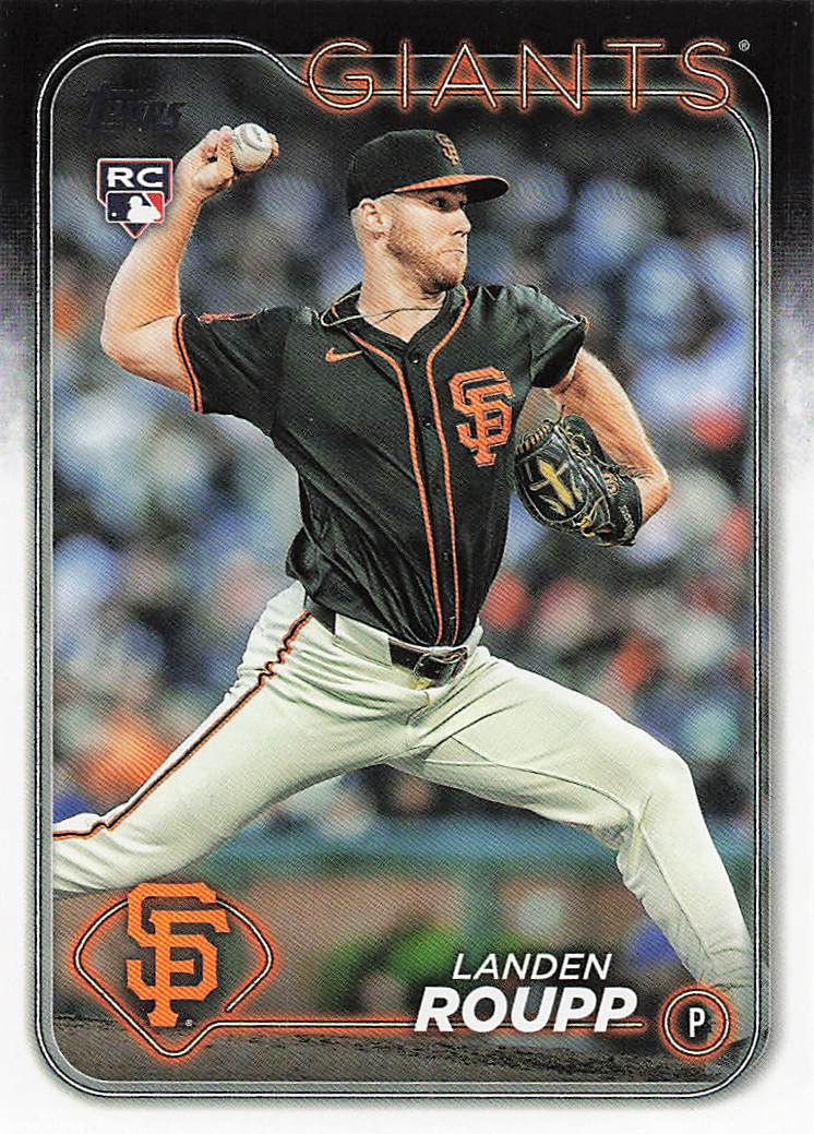 2024 Topps Update Baseball Landen Roupp #US186 Rookie