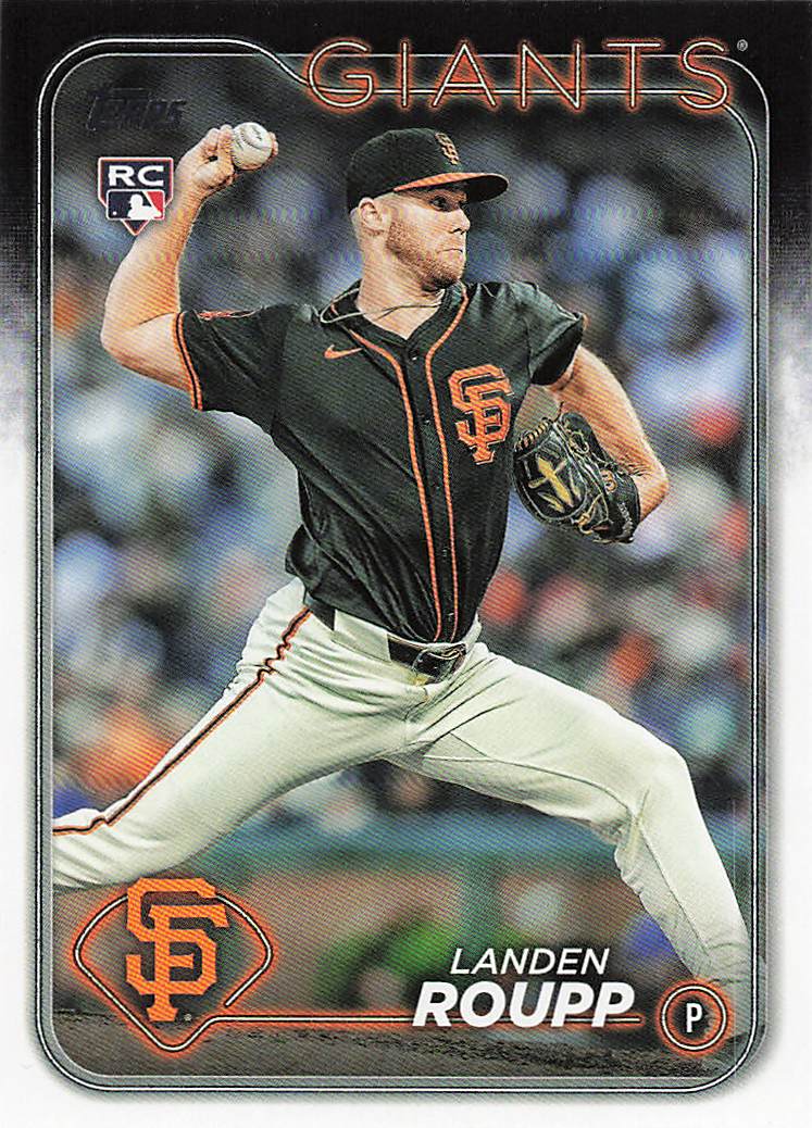 2024 Topps Update Baseball Landen Roupp #US186 Rookie