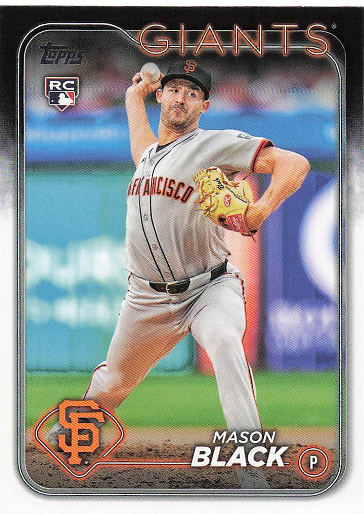 2024 Topps Update Baseball Mason Black #US179 Rookie