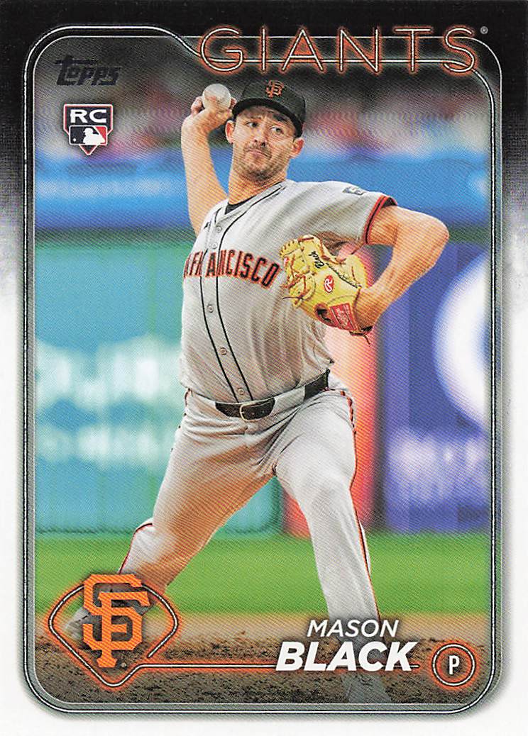 2024 Topps Update Baseball Mason Black #US179 Rookie