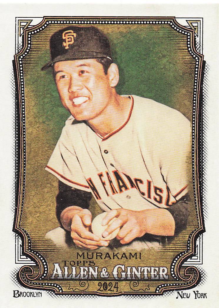 2024 Topps Allen & Ginter Baseball Masanori Murakami #172