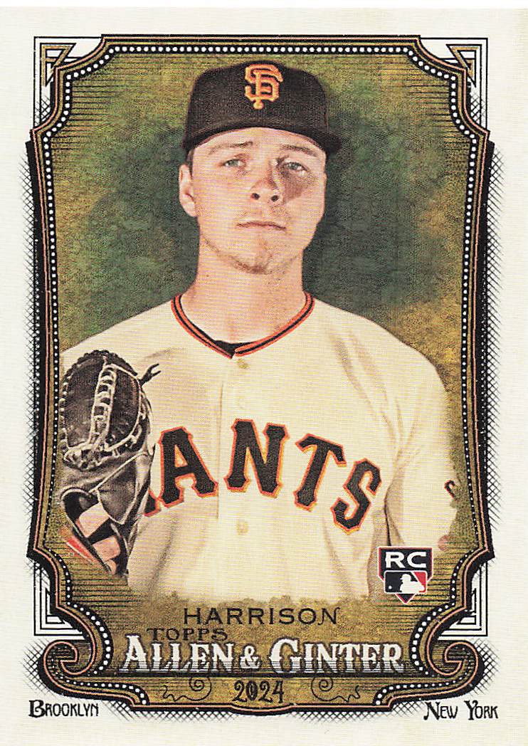 2024 Topps Allen & Ginter Baseball Kyle Harrison #72 Rookie