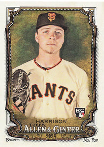 2024 Topps Allen & Ginter Baseball Kyle Harrison #72 Rookie