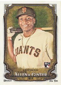 2024 Topps Allen & Ginter Baseball Marco Luciano #79 Rookie