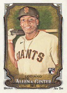 2024 Topps Allen & Ginter Baseball Marco Luciano #79 Rookie
