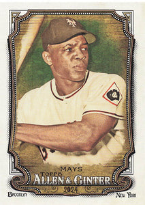 2024 Topps Allen & Ginter Baseball Willie Mays #118