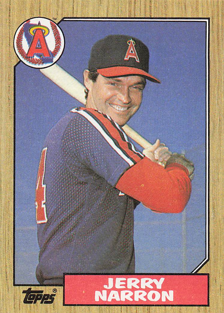 1987 Topps Baseball Jerry Narron #474