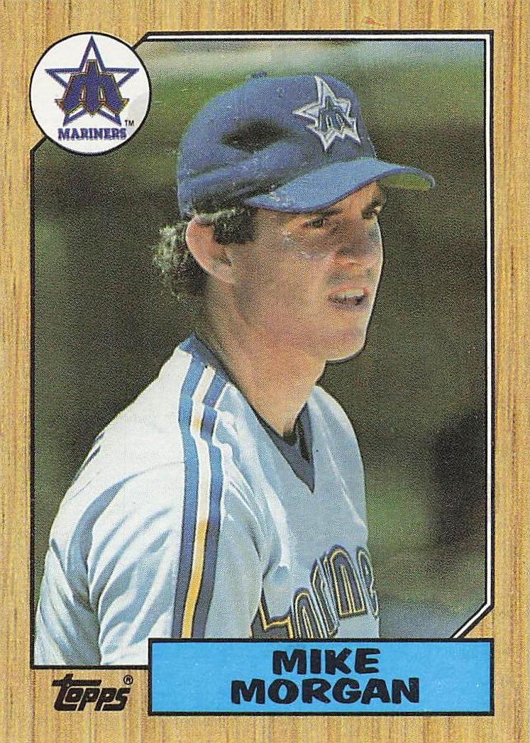 1987 Topps Baseball Mike Morgan #546