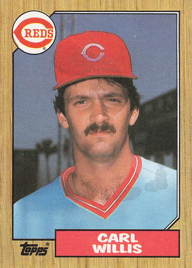 1987 Topps Baseball Carl Willis #101 Rookie