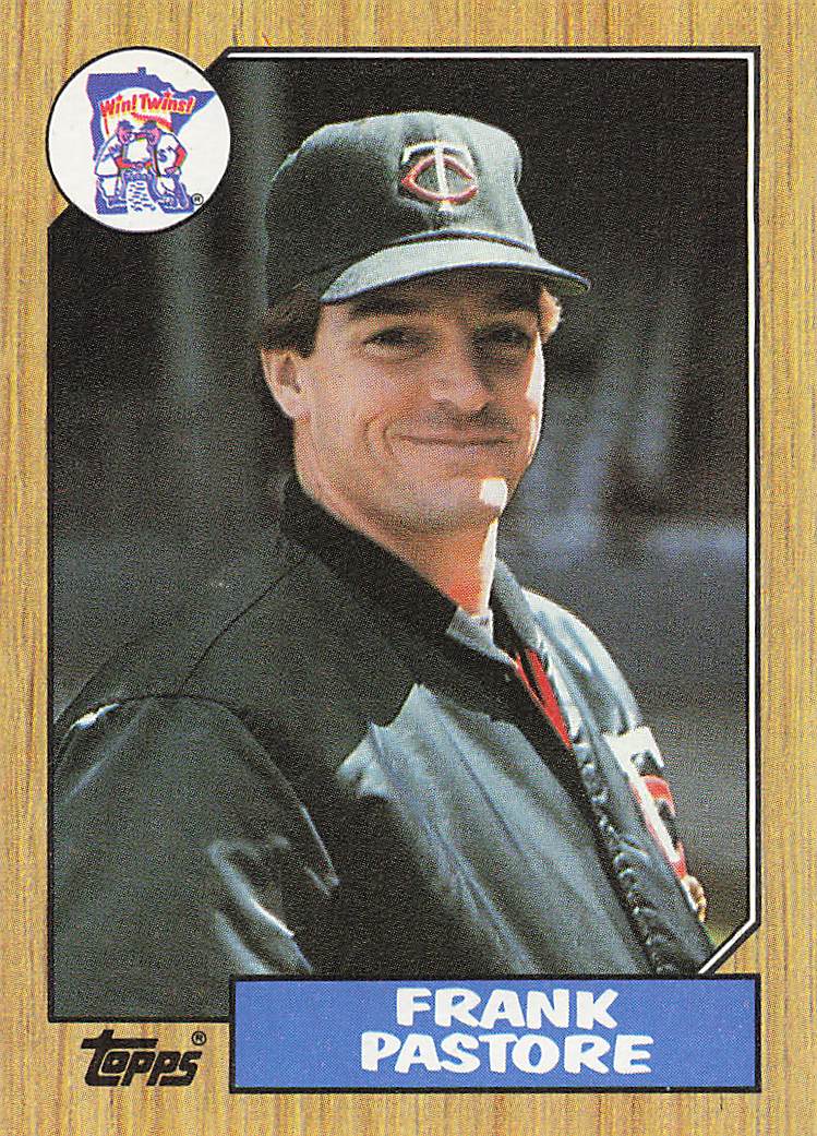 1987 Topps Baseball Frank Pastore #576