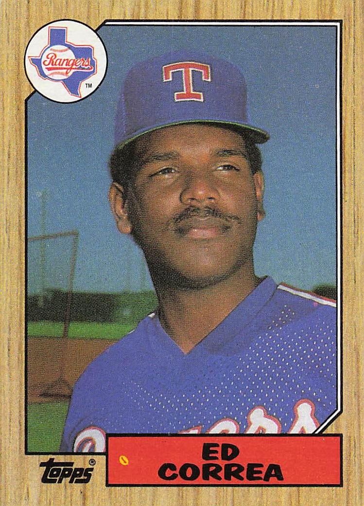 1987 Topps Baseball Ed Correa #334 Rookie