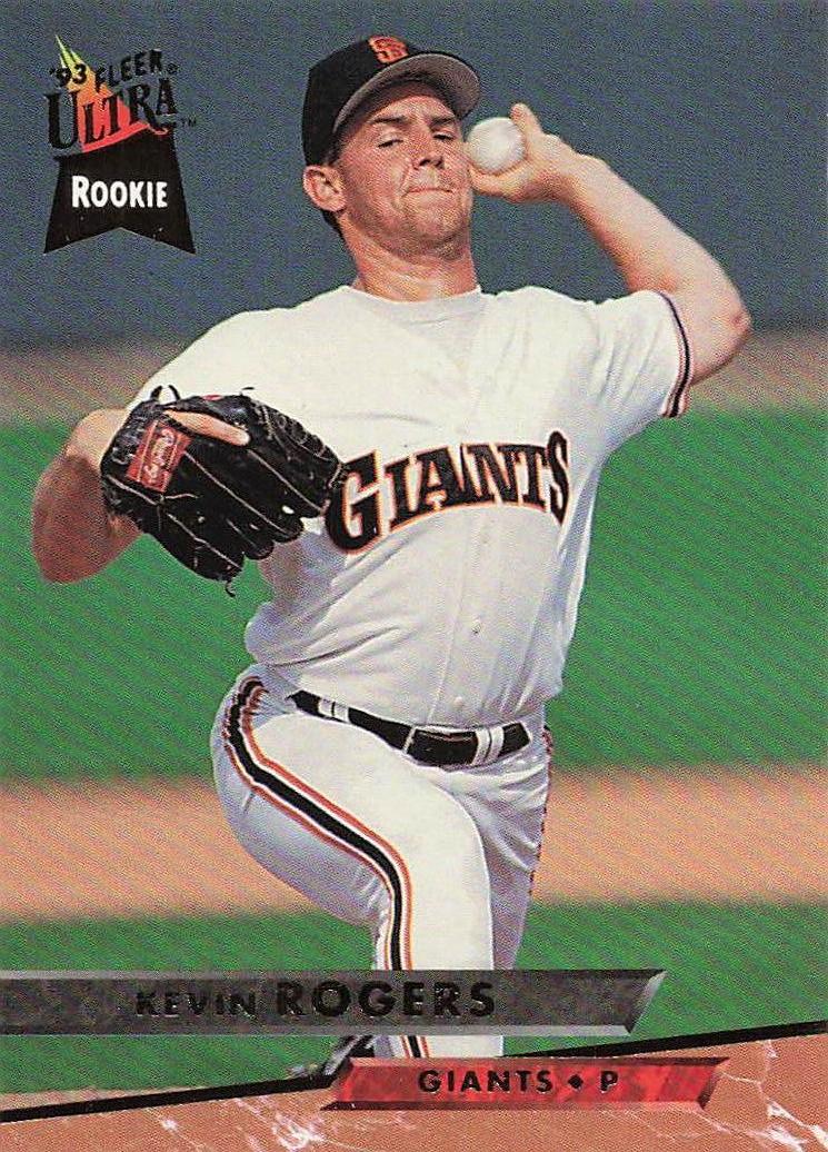 1993 Ultra Baseball Kevin Rogers #489