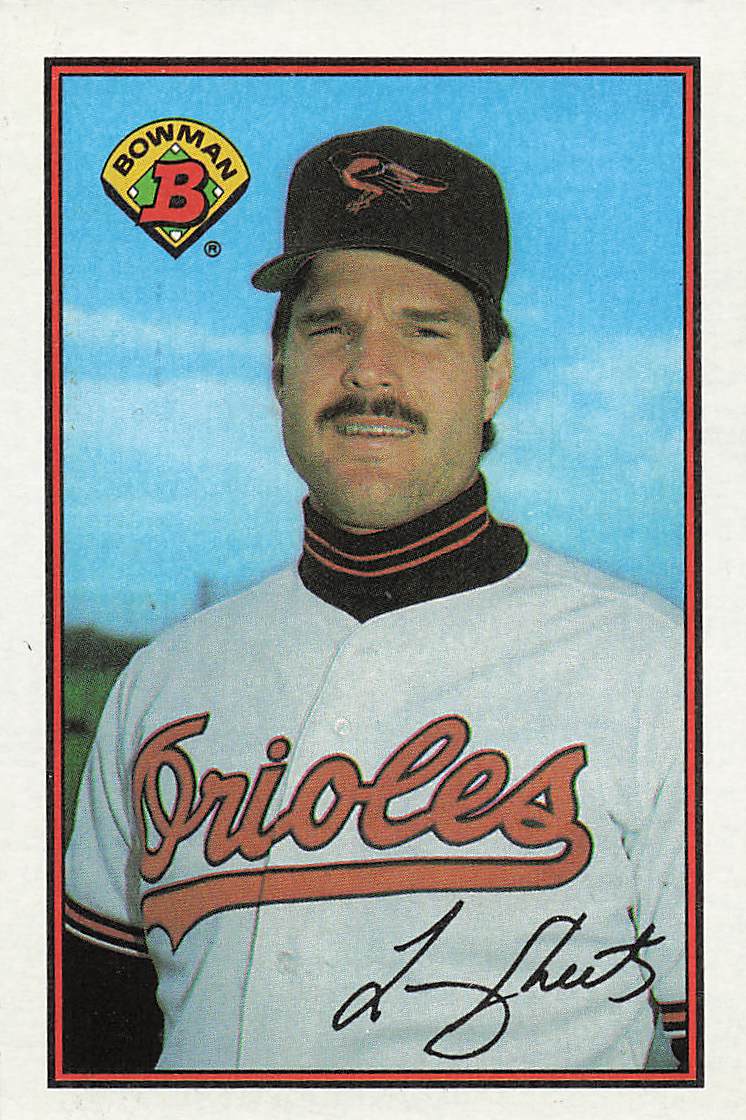 1989 Bowman Baseball Larry Sheets #16