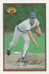 1989 Bowman Baseball Greg Maddux #284
