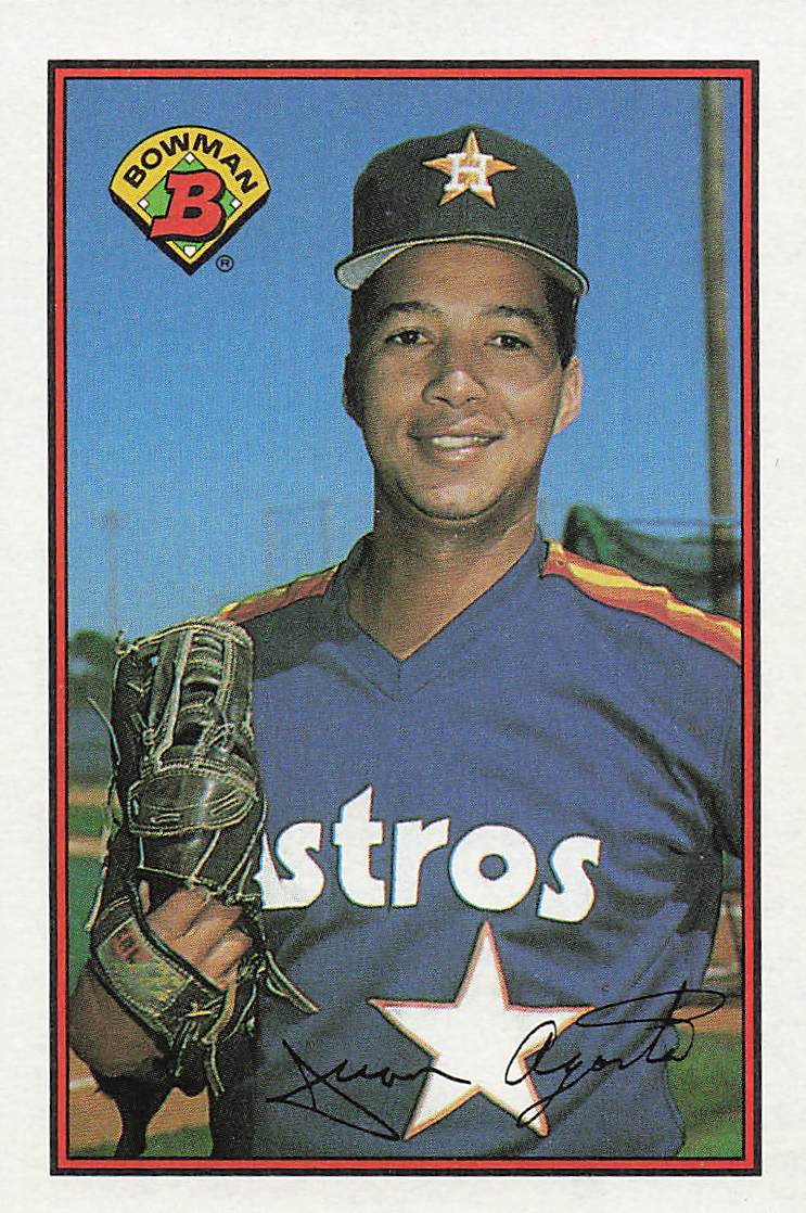 1989 Bowman Baseball Juan Agosto #321